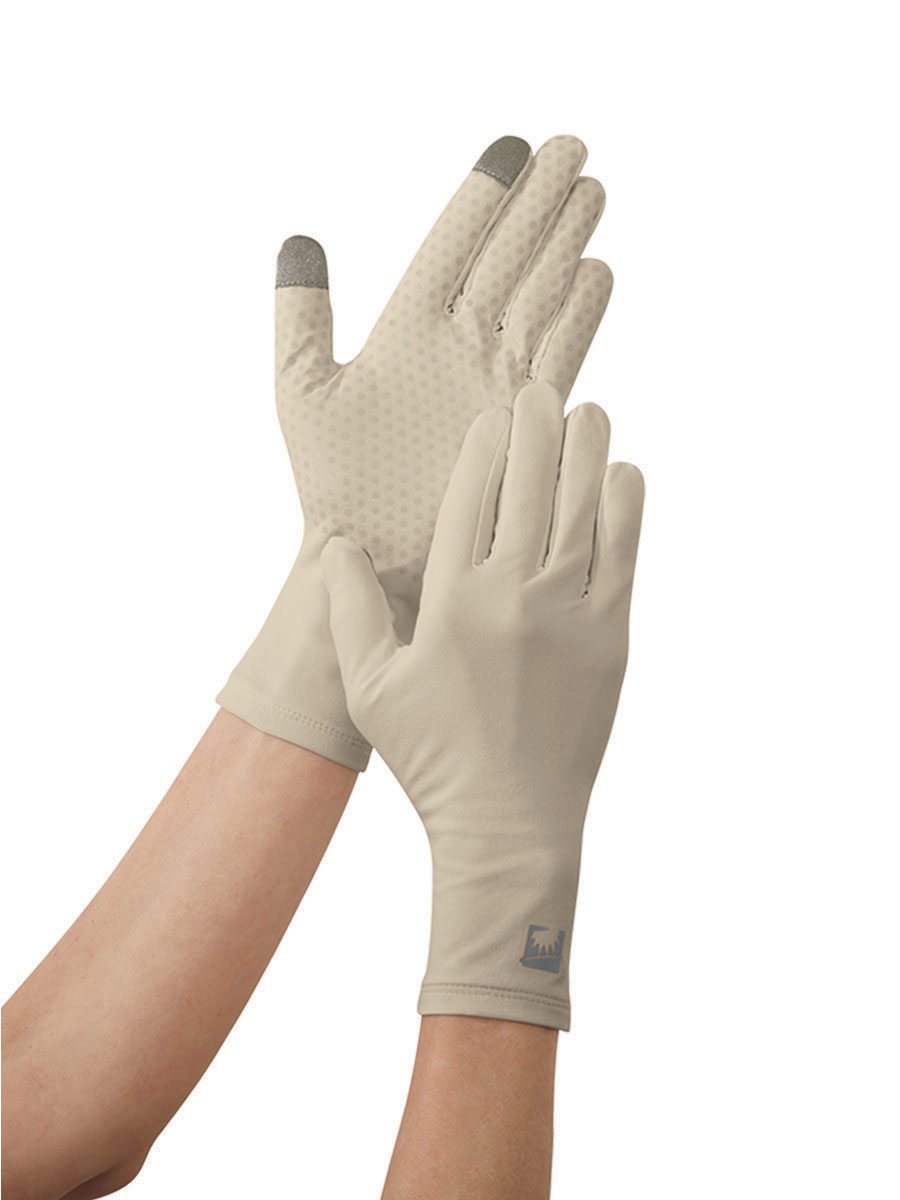 UV Protection Gloves - White